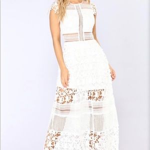 Gorgeous white beach dress